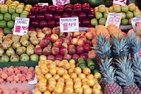 Variety of produce